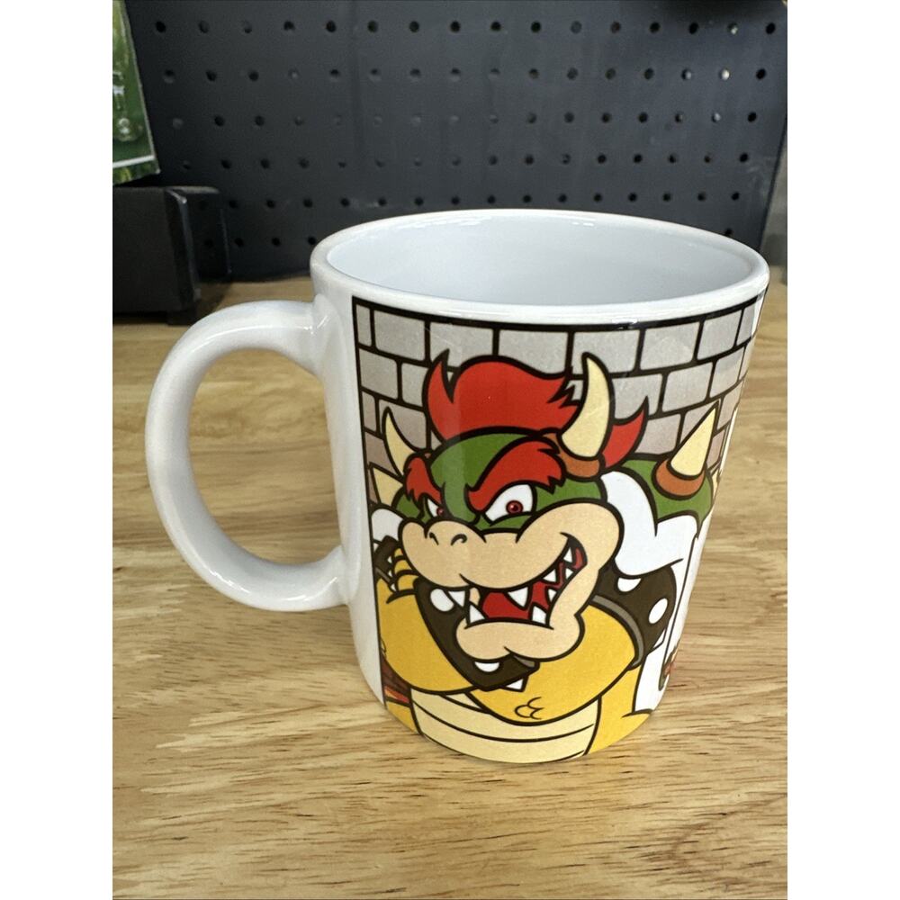 Mario Bros. Bowser Like A Boss Coffee Cup Mug. New.